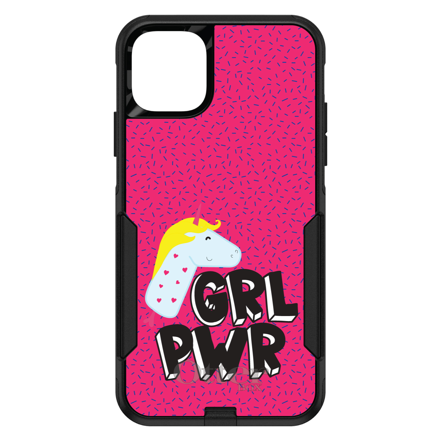 OtterBox Commuter for Apple iPhone (Pick Model) GRL PWR Unicorn Pink Background - Picture 10 of 23