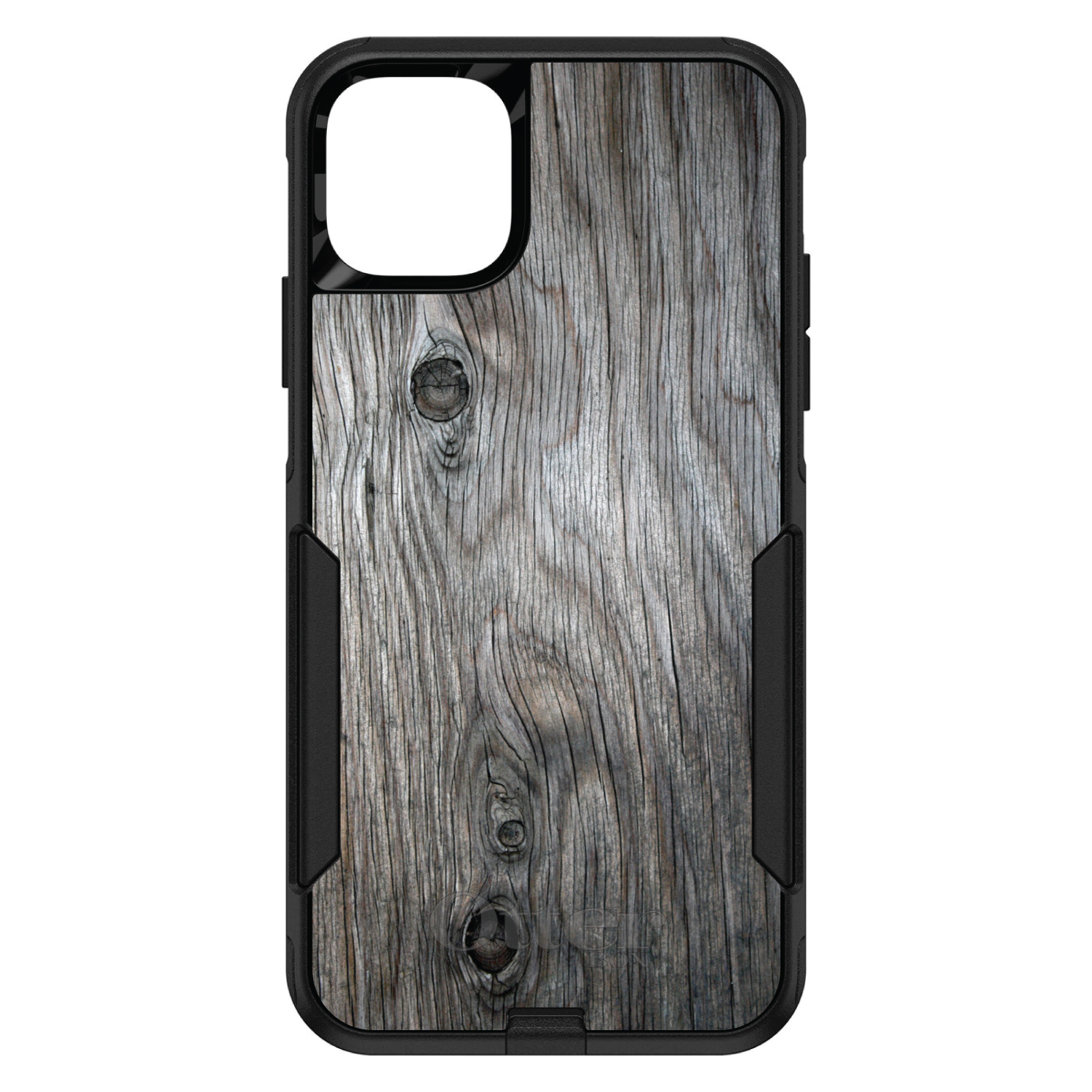 OtterBox Commuter for Apple iPhone (Pick Model) Grey Weathered Wood Grain - Picture 11 of 24
