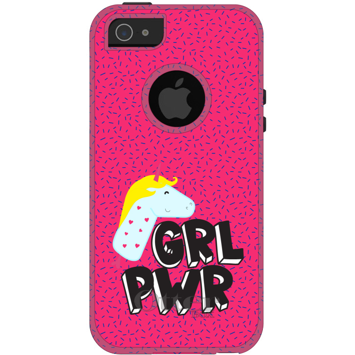 OtterBox Commuter for Apple iPhone (Pick Model) GRL PWR Unicorn Pink Background - Picture 2 of 23