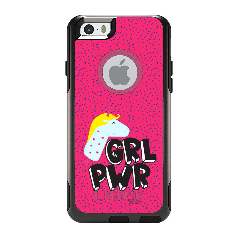 OtterBox Commuter for Apple iPhone (Pick Model) GRL PWR Unicorn Pink Background - Picture 3 of 23