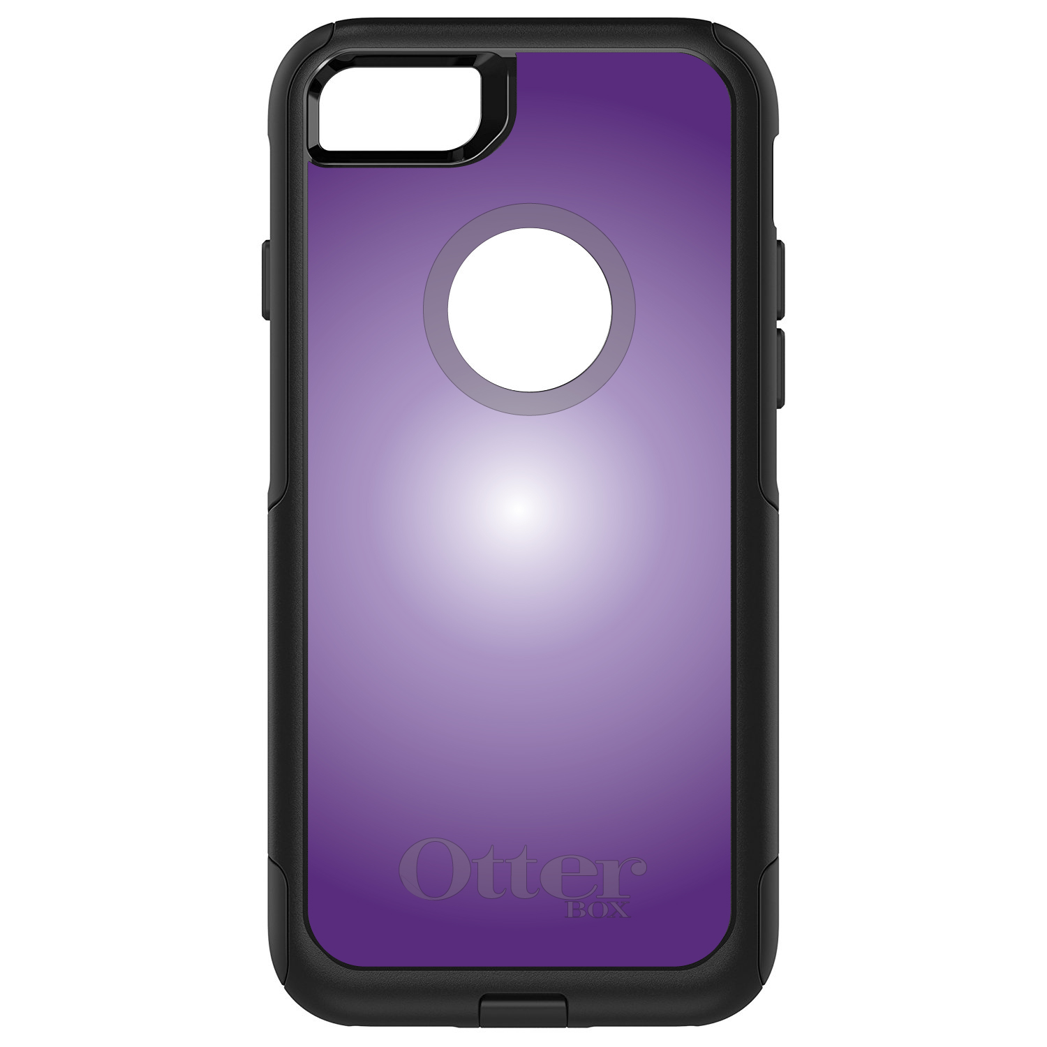 OtterBox Commuter for Apple iPhone (Pick Model) Purple White Gradient Burst - Picture 5 of 24