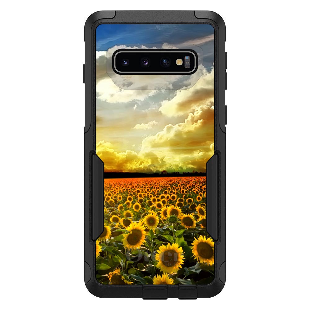 OtterBox Pendler für Galaxy S (Modell auswählen) grün blau gelb Sonnenblumen - Bild 9 von 14