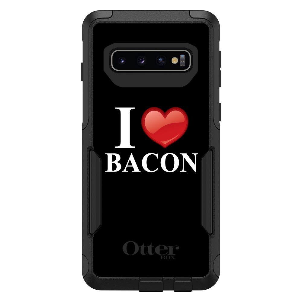 OtterBox Commuter for Galaxy S (Choose Model) Black White Red I Heart