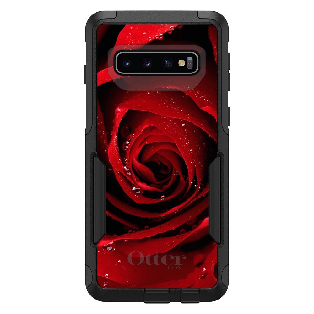 OtterBox Commuter for Galaxy S (Choose Model) Dew Covered Red Rose - Picture 8 of 13