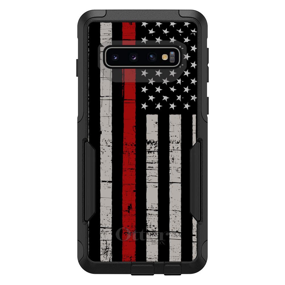OtterBox Commuter for Galaxy S (Choose Model) Weathered Thin Red Line - Picture 8 of 13