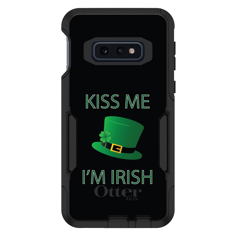 OtterBox Commuter for Galaxy S (Choose Model) Black Green Kiss Me I'm Irish - Picture 10 of 13
