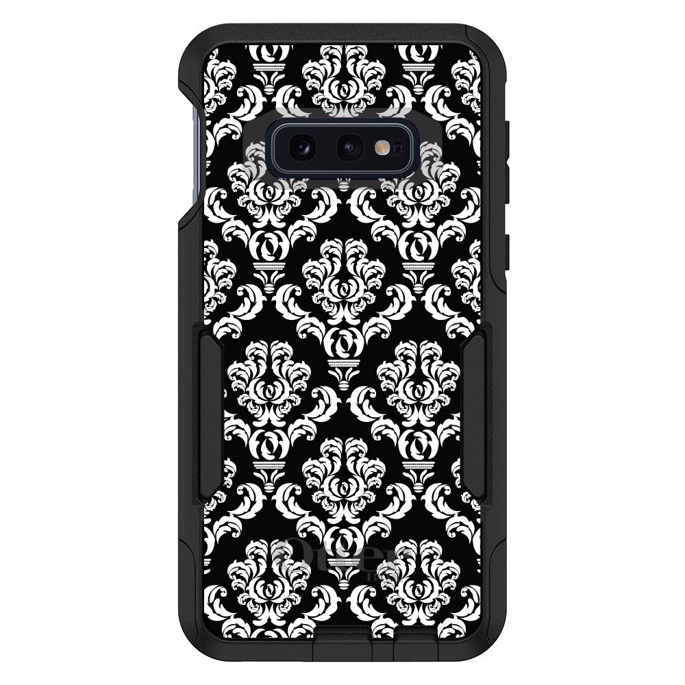 OtterBox Commuter für Galaxy S (Modell wählbar) schwarz weiß Damast Muster - Bild 11 von 14
