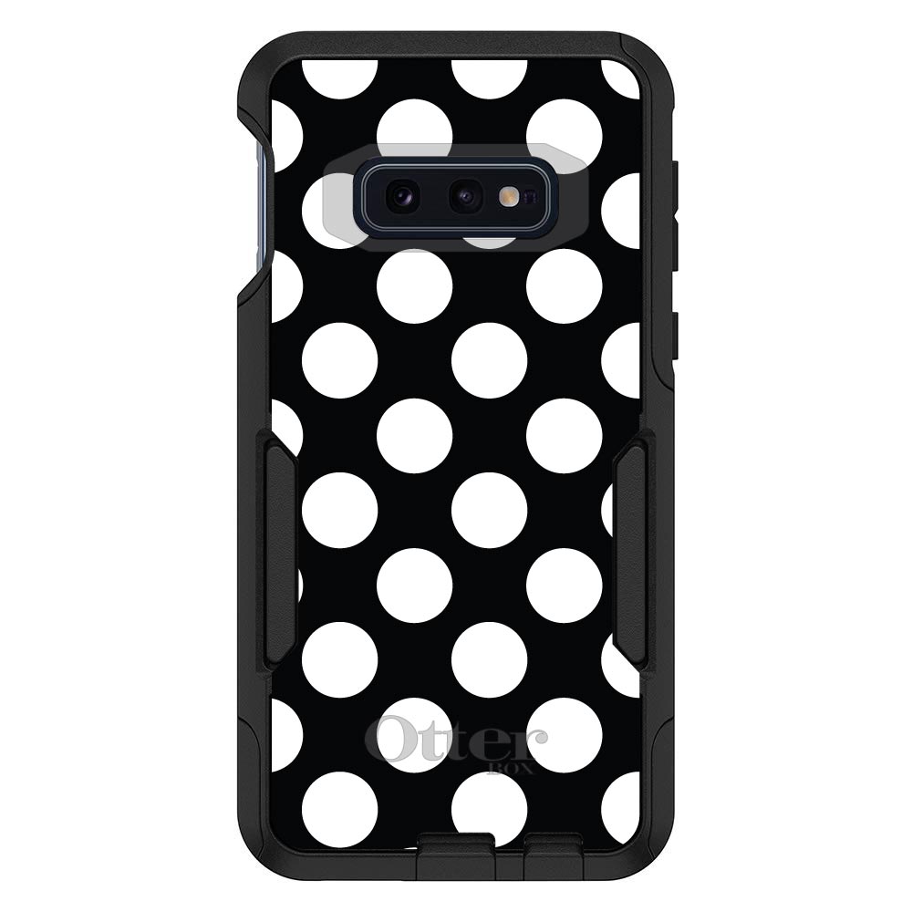 OtterBox Commuter for Galaxy S (Choose Model) White & Black Polka Dots - Picture 10 of 13