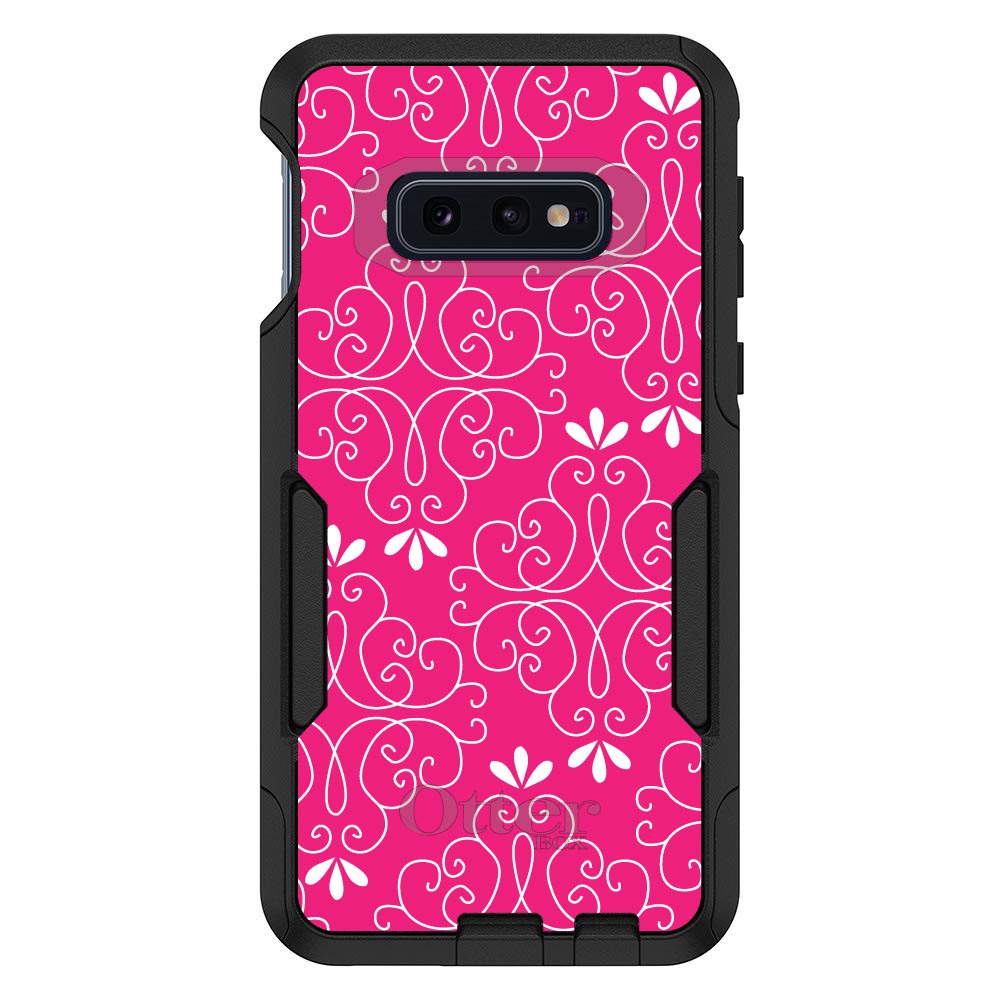 OtterBox Commuter for Galaxy S (Choose Model) Neon Pink White Floral - Picture 10 of 13