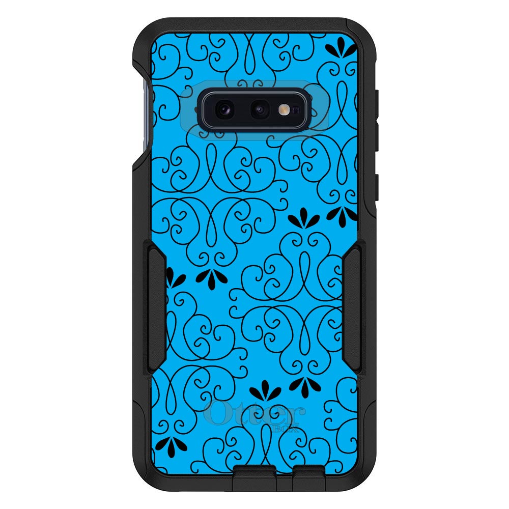 OtterBox Commuter para Galaxy S (elige modelo) patrón floral azul negro - Imagen 10 de 13