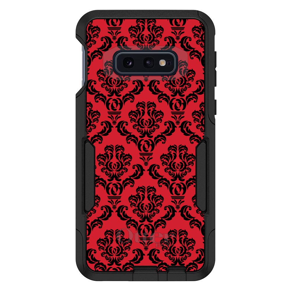 OtterBox Commuter for Galaxy S (Choose Model) Red Black Damask Pattern - Picture 11 of 14