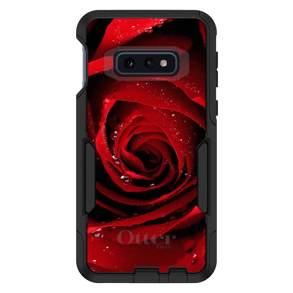 OtterBox Commuter for Galaxy S (Choose Model) Dew Covered Red Rose - Picture 10 of 13