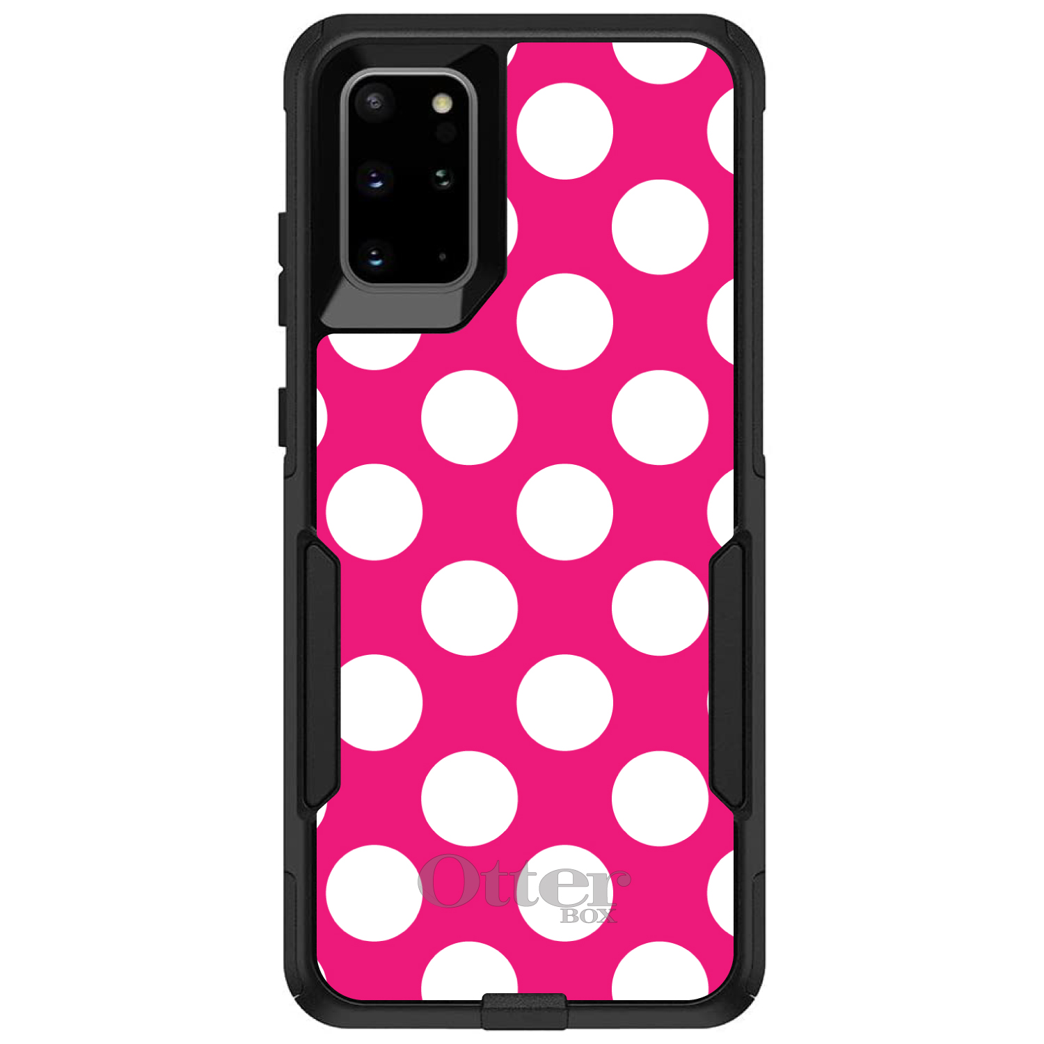 OtterBox Commuter für Galaxy S (Modell auswählen) weiß & pink gepunktet - Bild 11 von 13