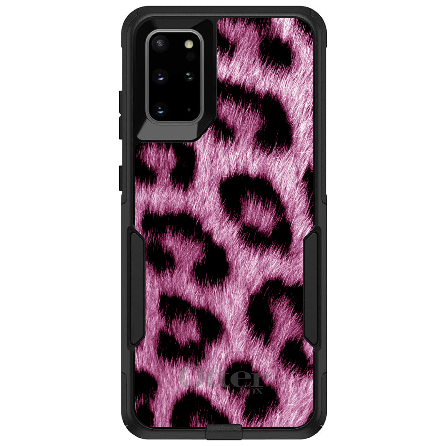 OtterBox Commuter for Galaxy S (Choose Model) Pink Black Leopard Fur Skin - Picture 11 of 13
