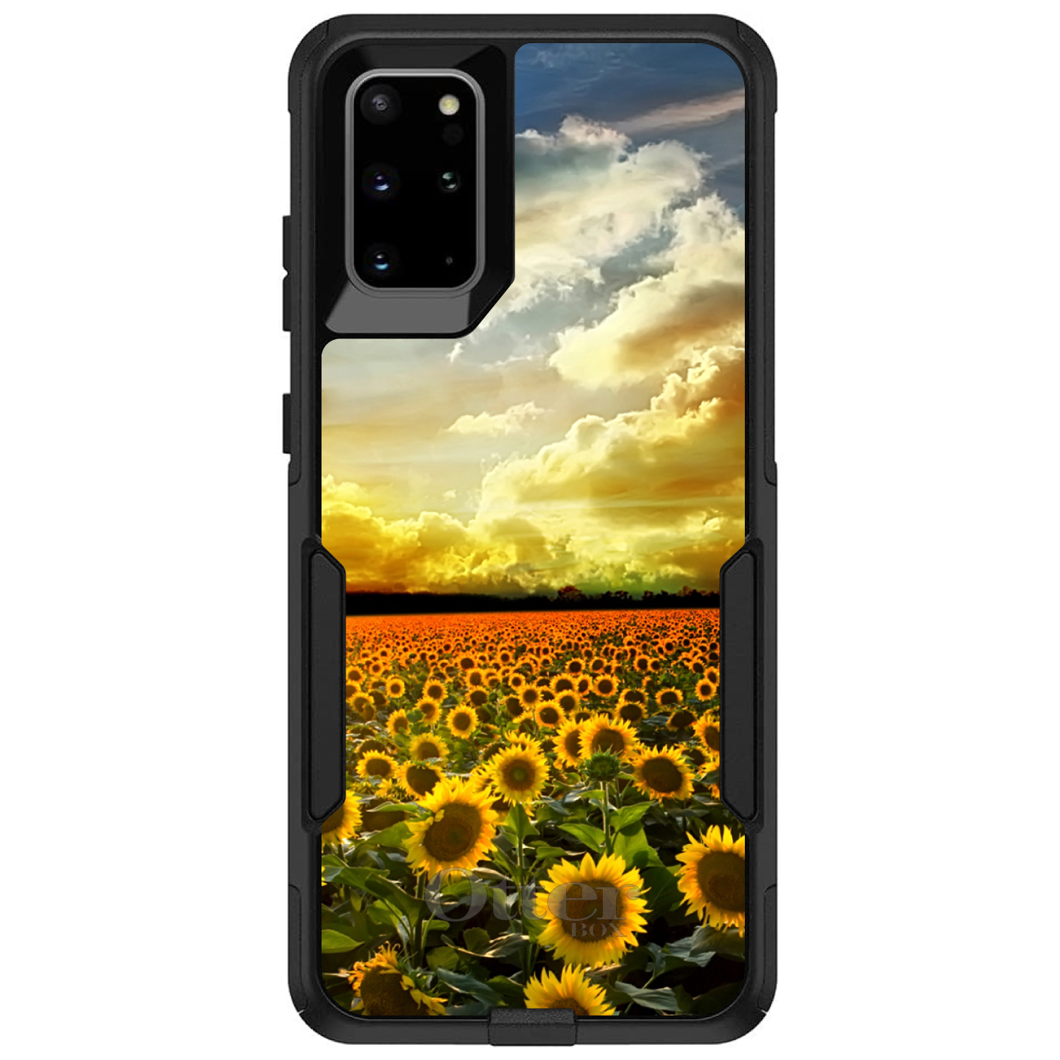 OtterBox Pendler für Galaxy S (Modell auswählen) grün blau gelb Sonnenblumen - Bild 12 von 14