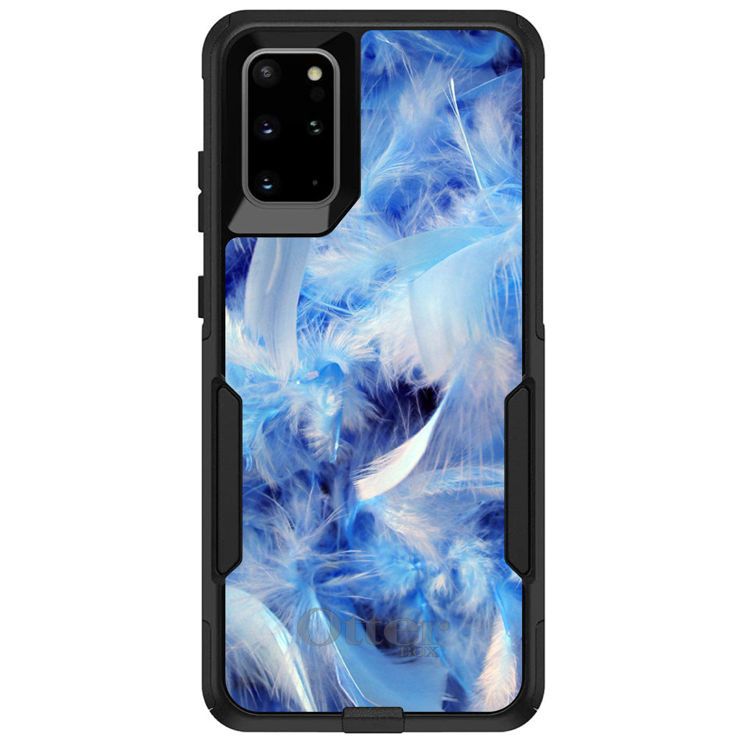 OtterBox Pendler für Galaxy S (Modell auswählen) blaue Federn - Bild 11 von 13