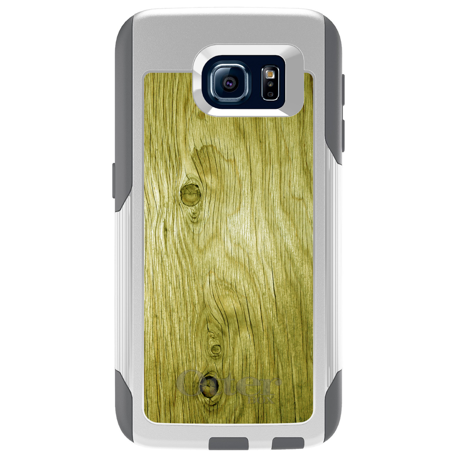 OtterBox Commuter para Galaxy S (elige modelo) grano de madera amarillo desgastado - Imagen 2 de 13