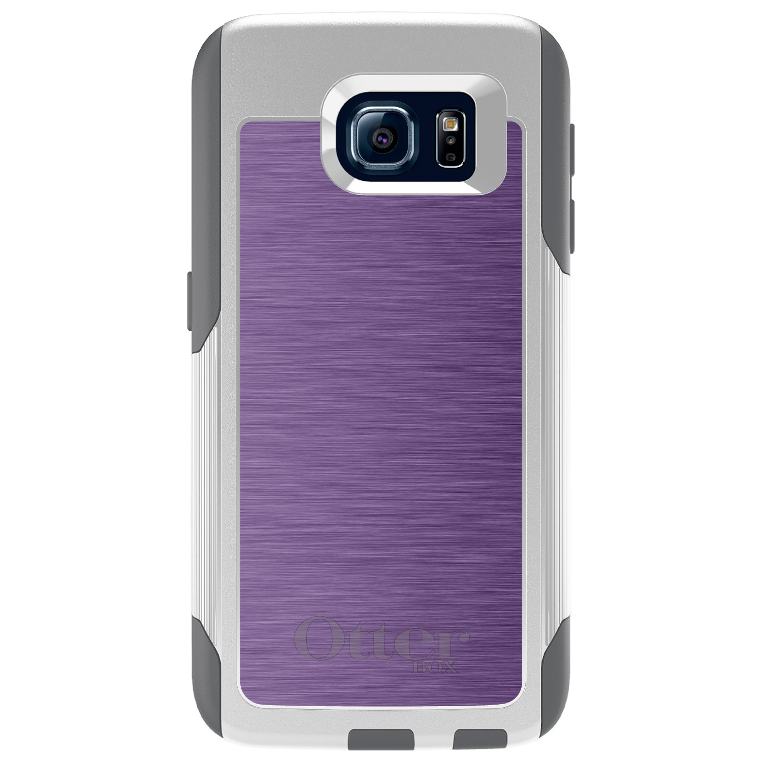 OtterBox Commuter para Galaxy S (elige modelo) estampado de acero inoxidable púrpura - Imagen 2 de 13
