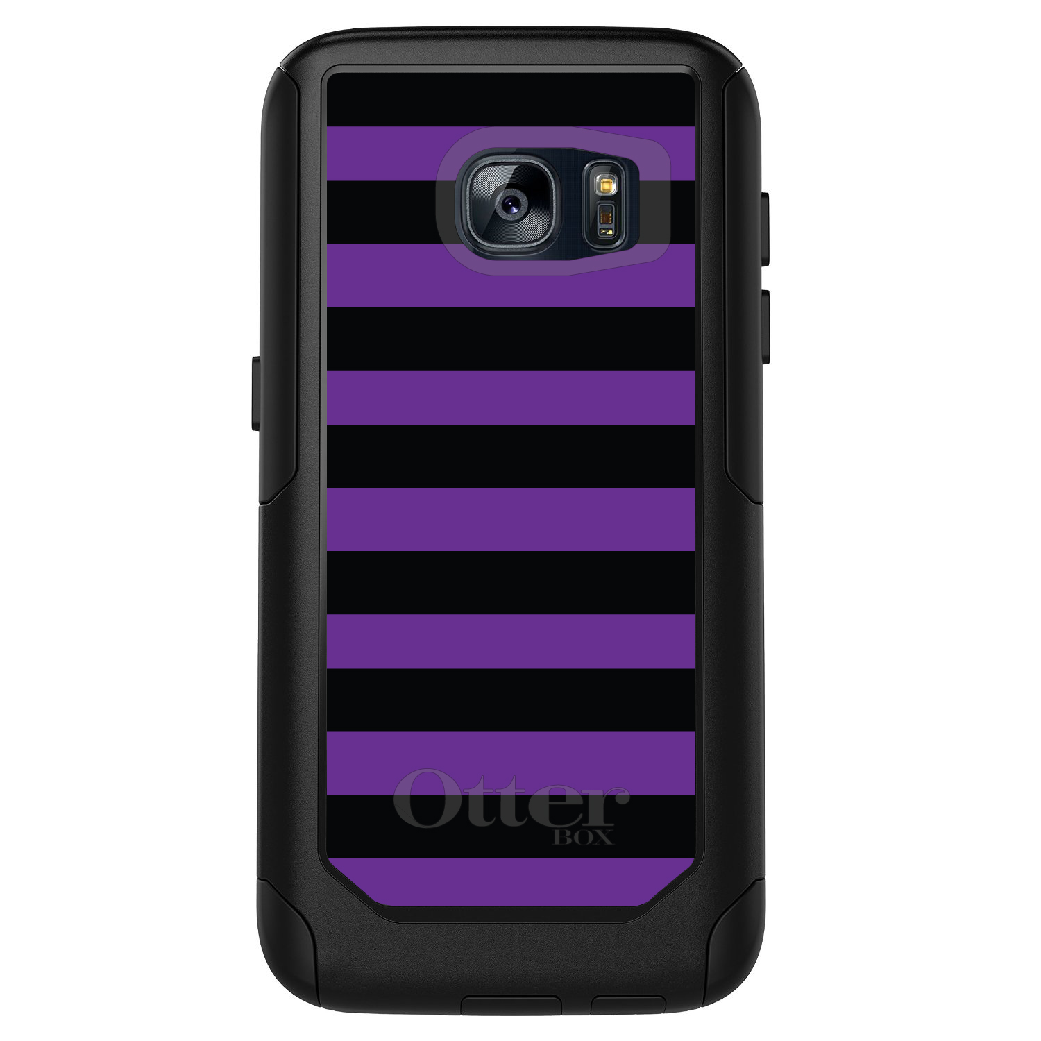 OtterBox Pendler für Galaxy S (Modell auswählen) schwarz & lila fette Streifen - Bild 3 von 13
