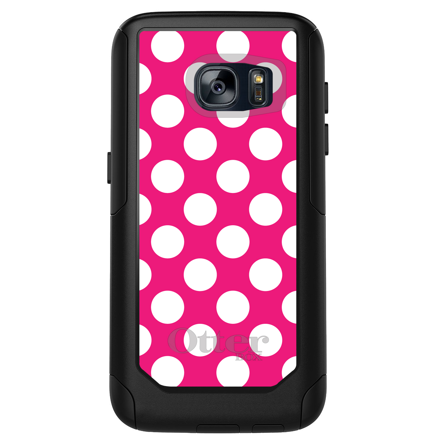 OtterBox Commuter für Galaxy S (Modell auswählen) weiß & pink gepunktet - Bild 3 von 13