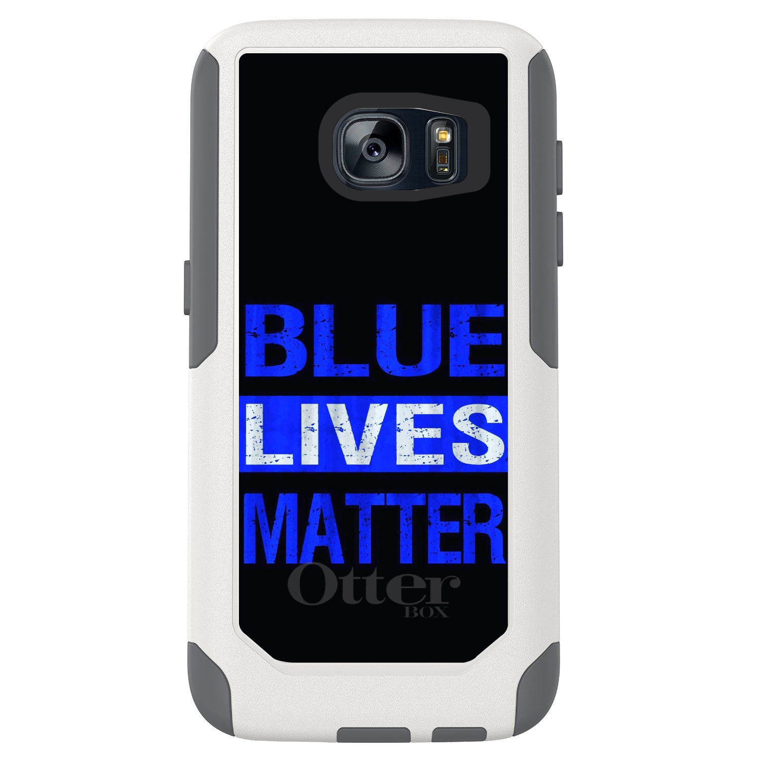 Galaxy Note Choose Model Blue Lives Matter Law Enforcement Custom OtterBox Defender for Galaxy S