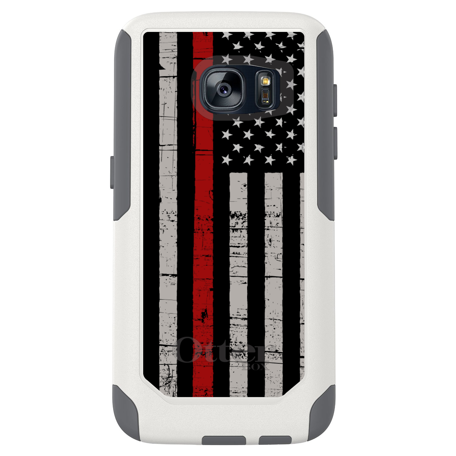 OtterBox Commuter for Galaxy S (Choose Model) Weathered Thin Red Line - Picture 4 of 13