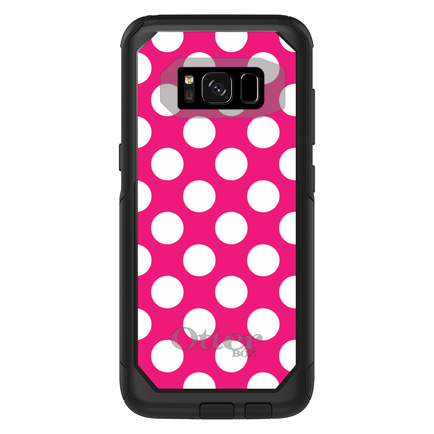 OtterBox Commuter für Galaxy S (Modell auswählen) weiß & pink gepunktet - Bild 5 von 13