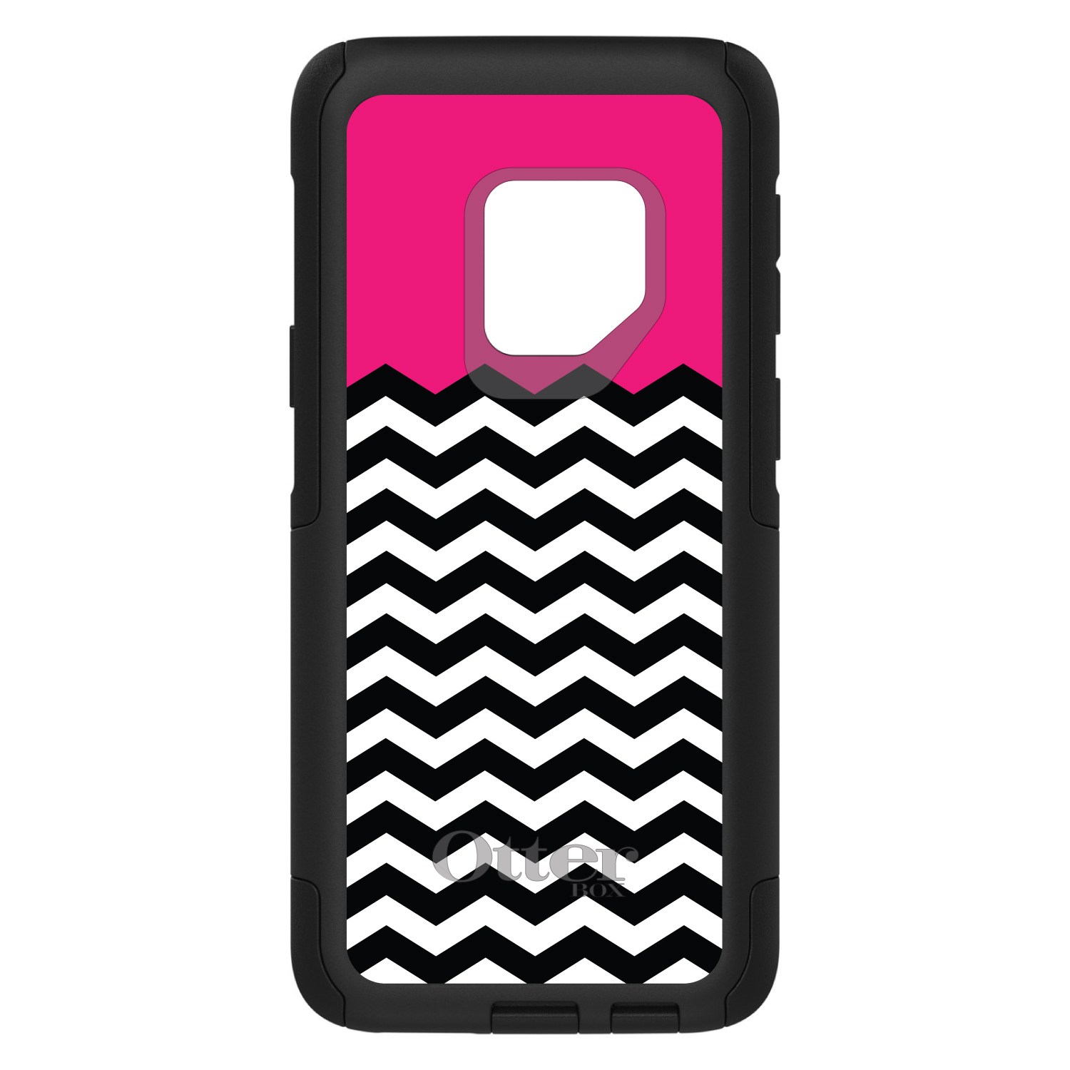 OtterBox Commuter para Galaxy S (elige modelo) negro blanco caliente rosa Chevron - Imagen 6 de 13