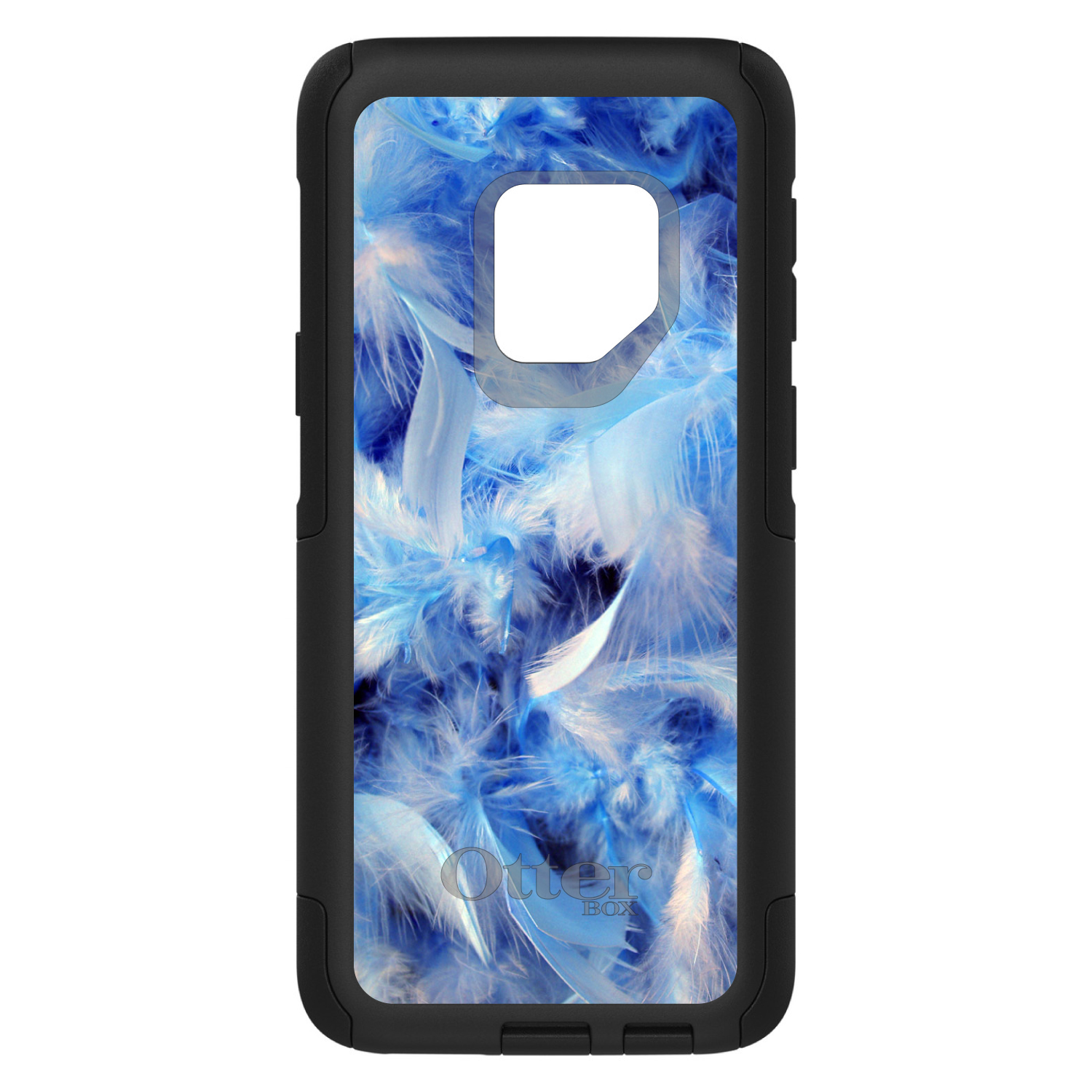 OtterBox Pendler für Galaxy S (Modell auswählen) blaue Federn - Bild 6 von 13