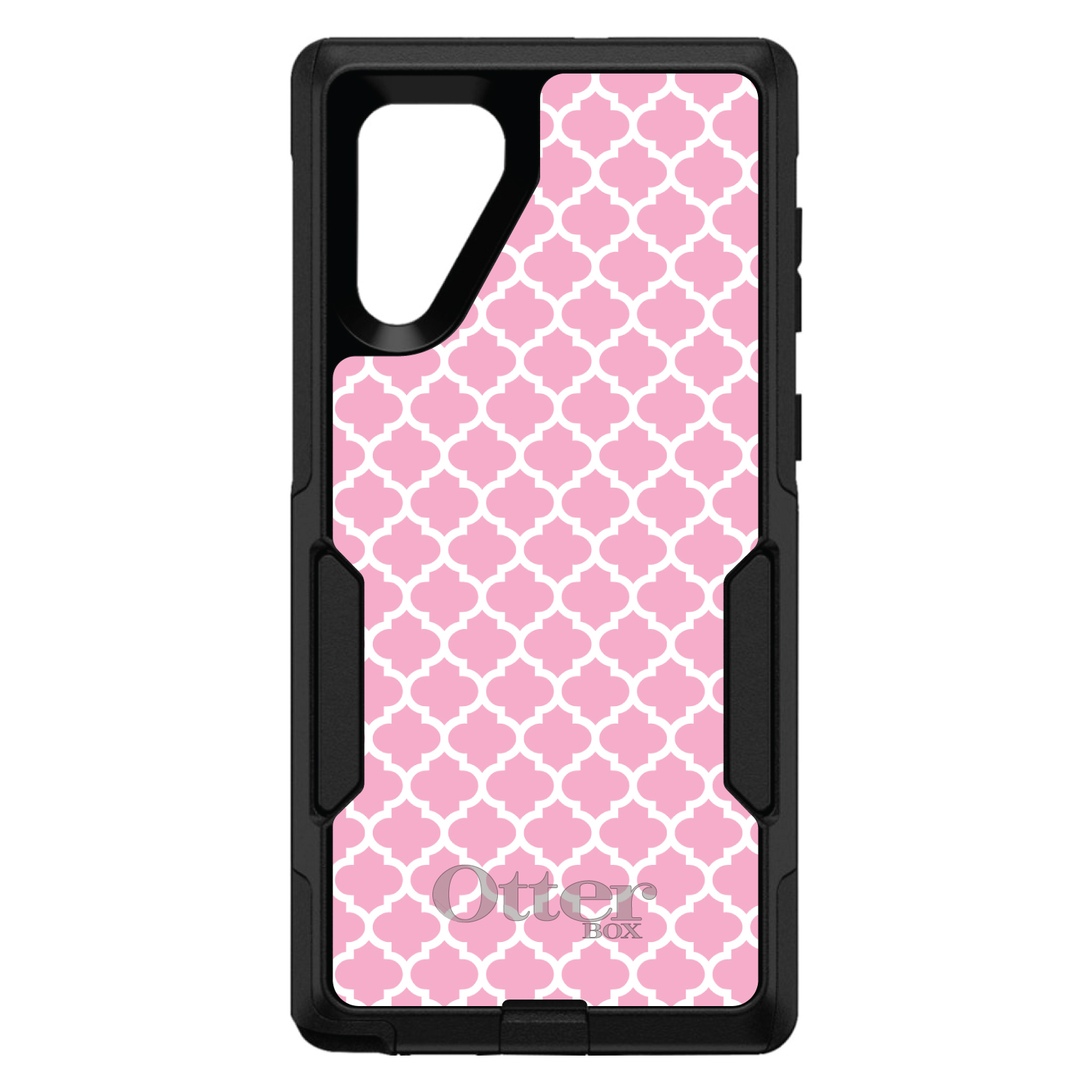 OtterBox Commuter for Galaxy Note(Choose Model)Pink White Moroccan Lattice - Picture 13 of 15