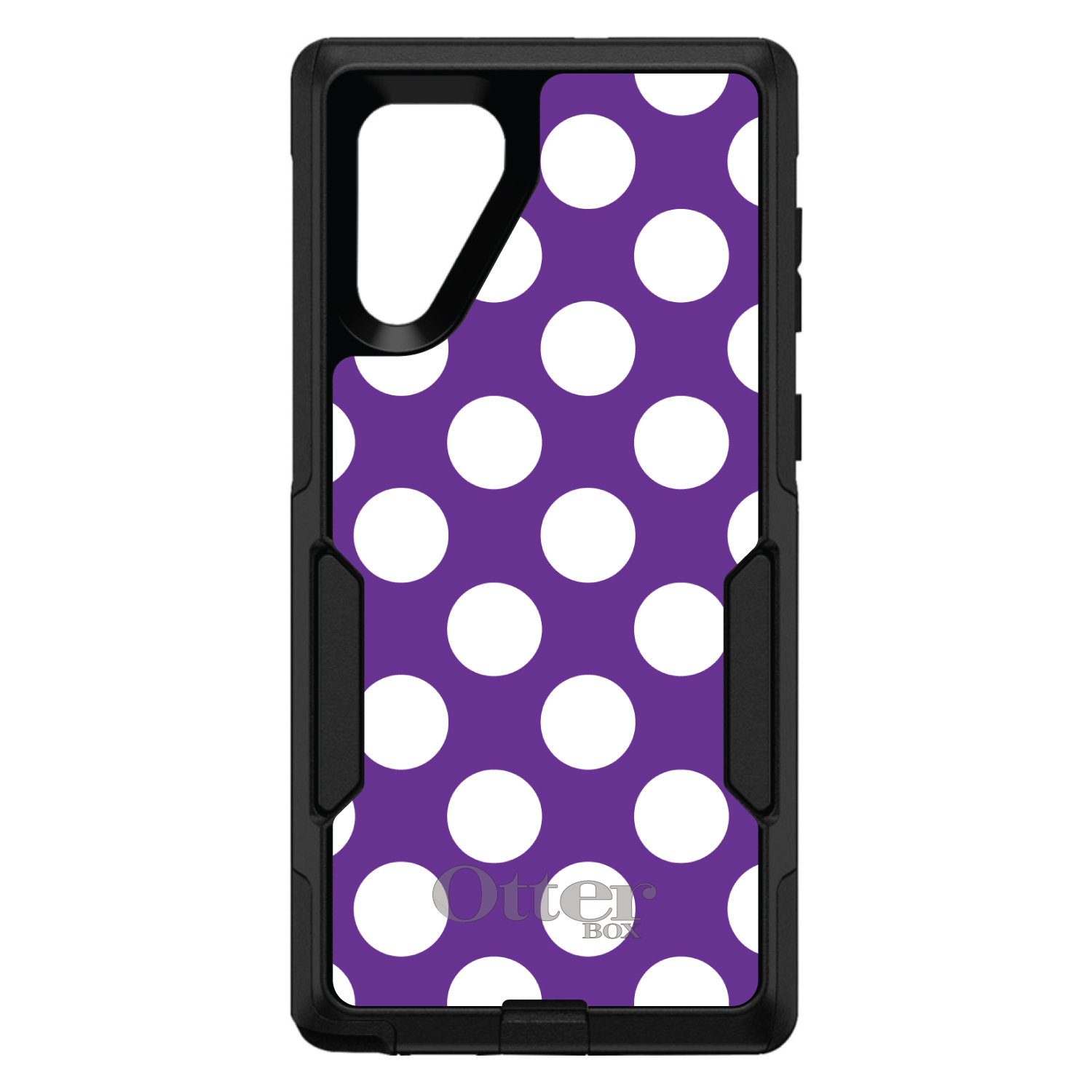 Lunares blancos y púrpuras OtterBox Commuter para Galaxy Note (elige modelo) - Imagen 13 de 15