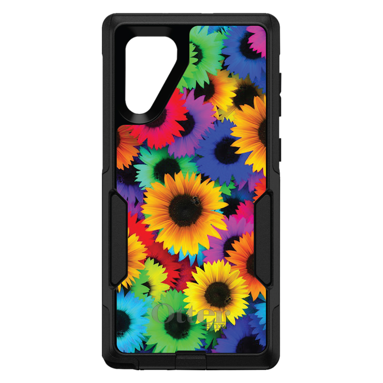 OtterBox Commuter para Galaxy Note 4 8 9 10 + girasoles rojo verde amarillo - Imagen 22 de 31