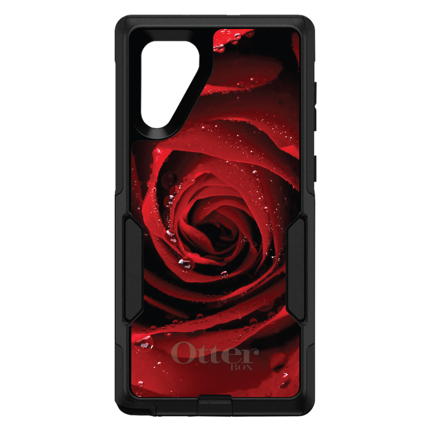 OtterBox Commuter para Galaxy Note 4 8 9 10 + rojo rosa cubierto de rocío - Imagen 27 de 36
