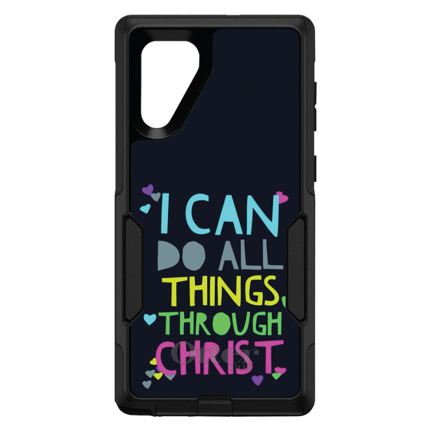 OtterBox Commuter para Galaxy Note (elige modelo) haz todas las cosas a través de Cristo - Imagen 13 de 15