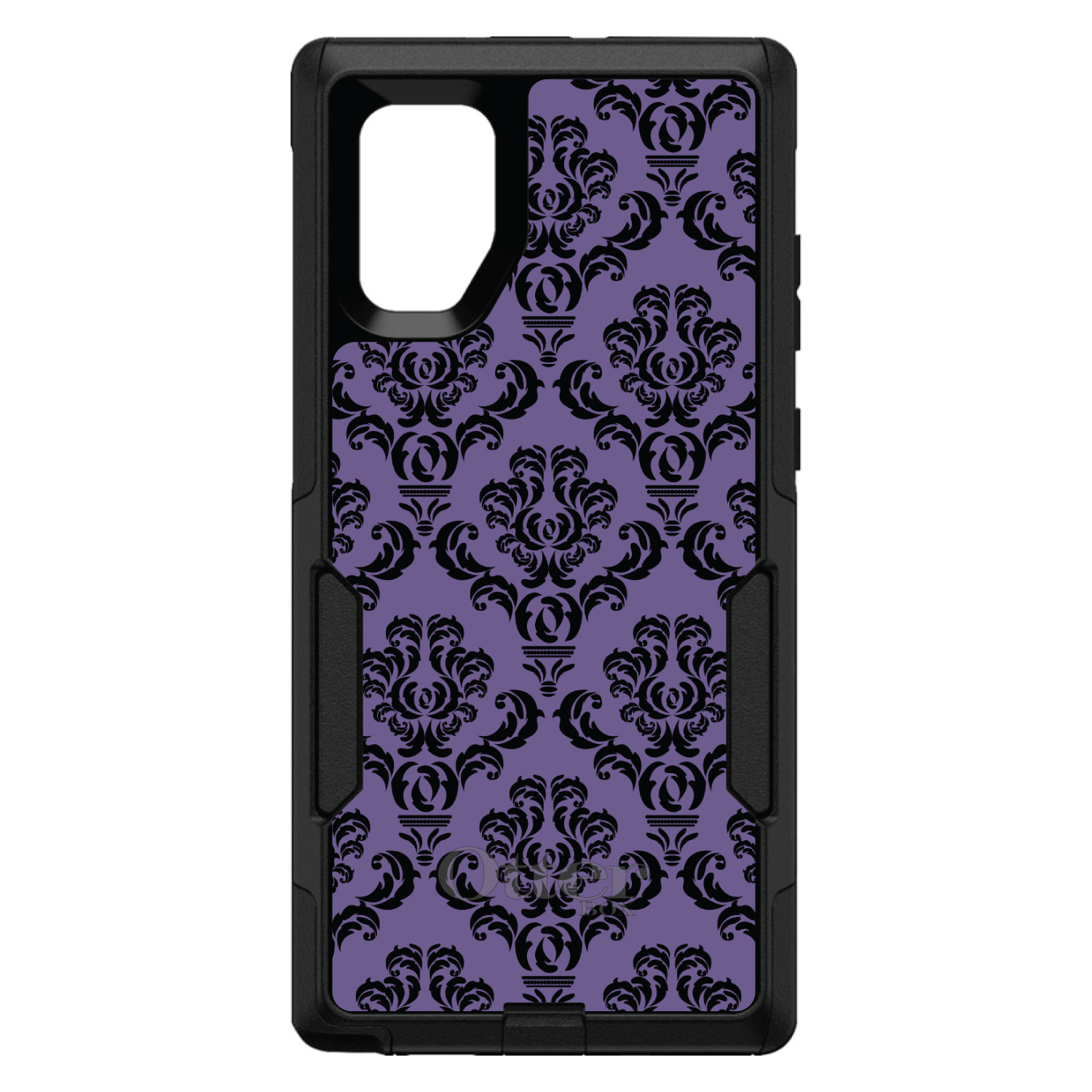 OtterBox Commuter para Galaxy Note (elige modelo) púrpura negro damasco floral - Imagen 14 de 15