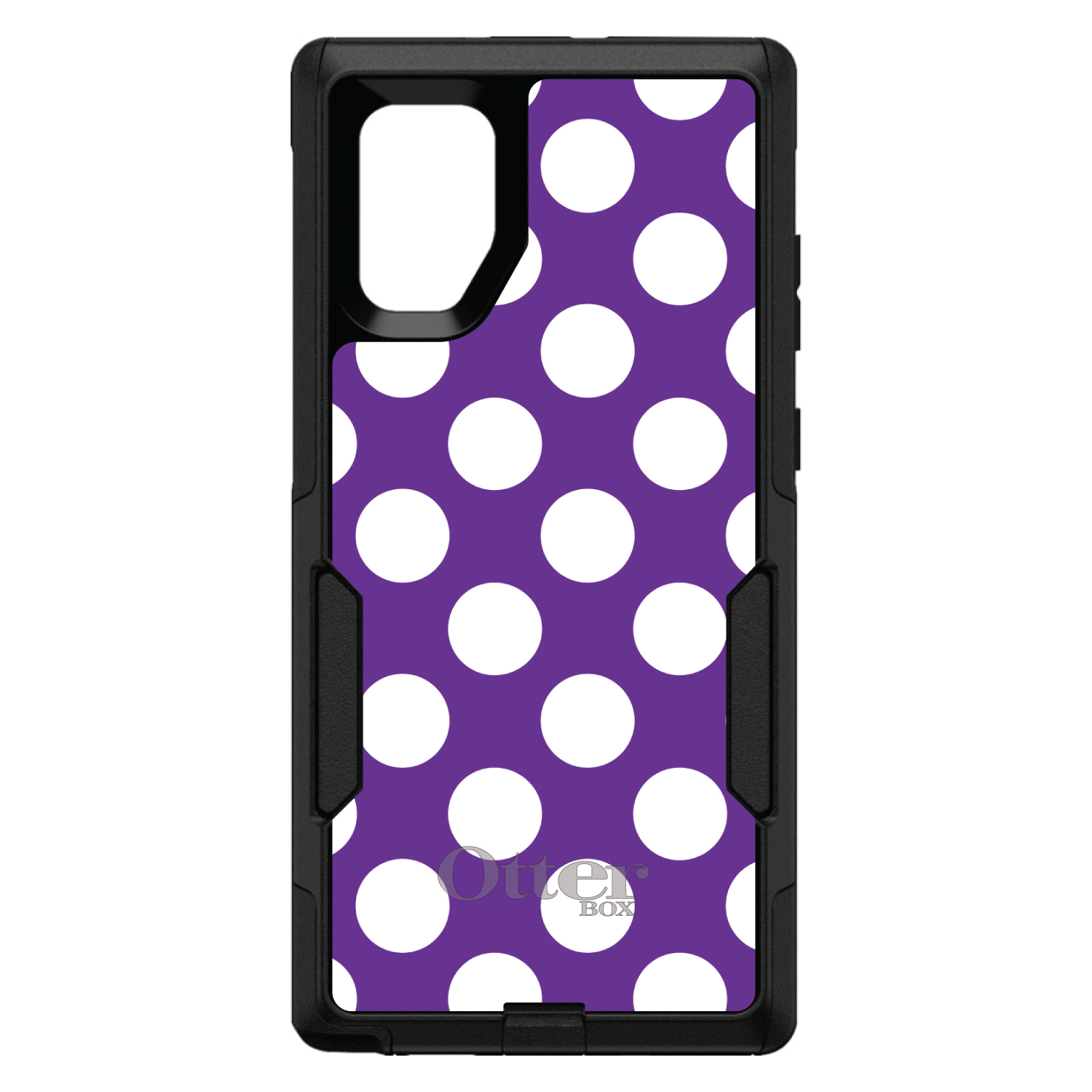 Lunares blancos y púrpuras OtterBox Commuter para Galaxy Note (elige modelo) - Imagen 14 de 15