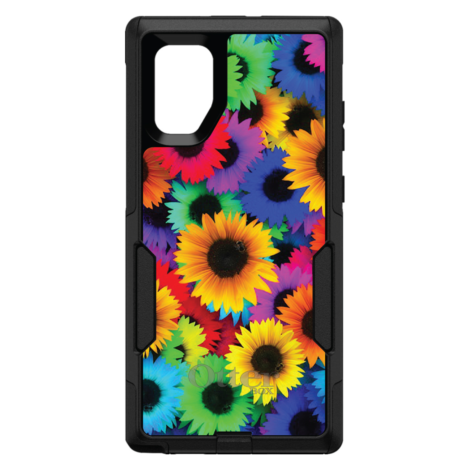 OtterBox Commuter para Galaxy Note 4 8 9 10 + girasoles rojo verde amarillo - Imagen 27 de 31