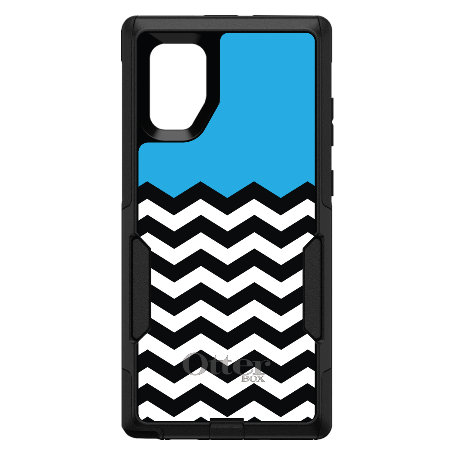 OtterBox Commuter para Galaxy Note (Elige Modelo) Negro Blanco Cian Azul Chevron - Imagen 14 de 15