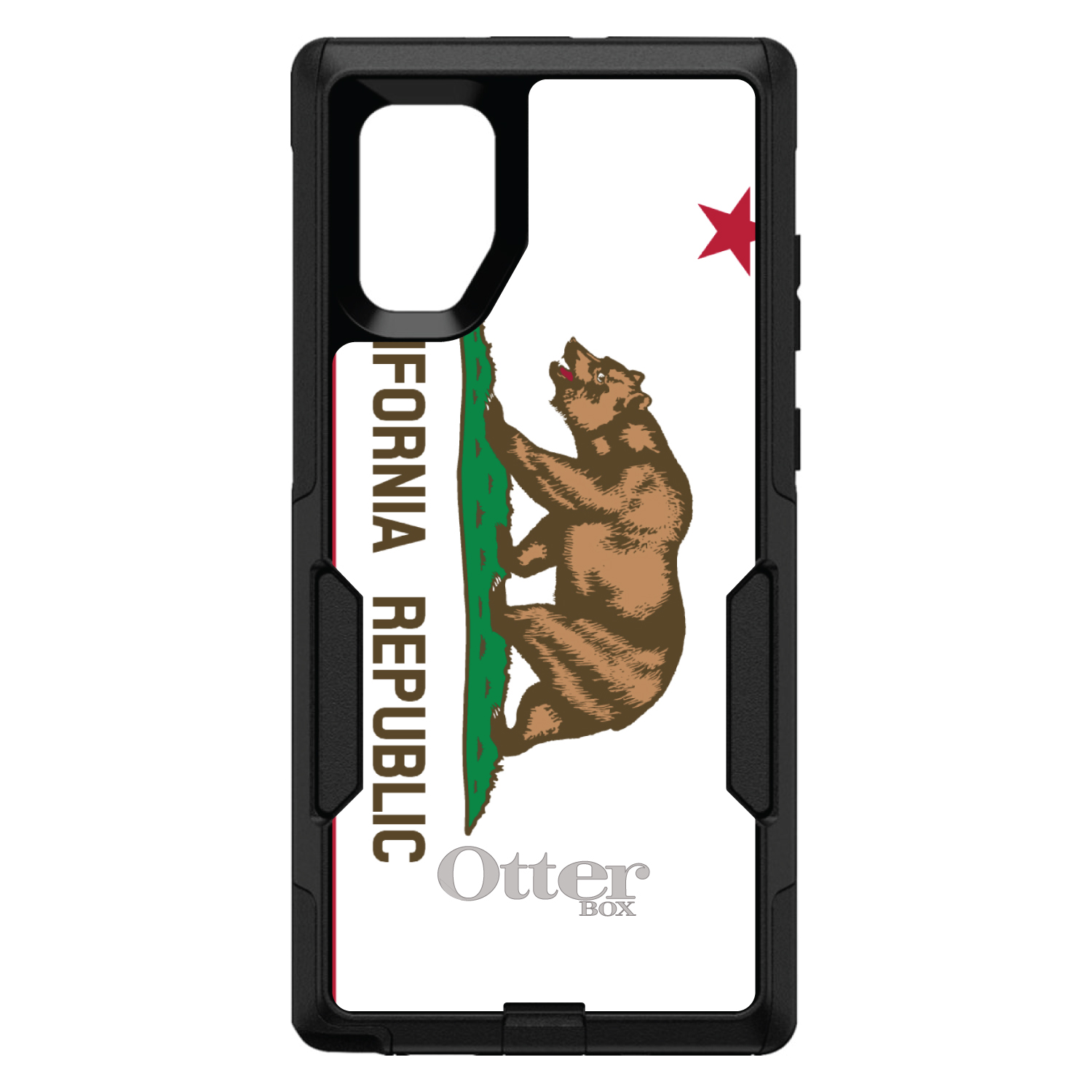 OtterBox Commuter para Galaxy Note (Elegir modelo)Bandera del estado de California - Imagen 14 de 15