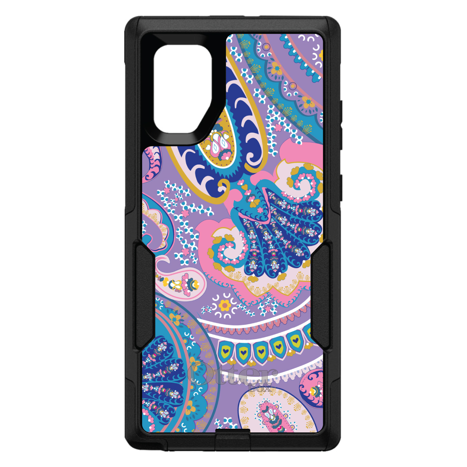OtterBox Commuter für Galaxy Note (Modell auswählen) lila pink blau Paisley - Bild 14 von 15