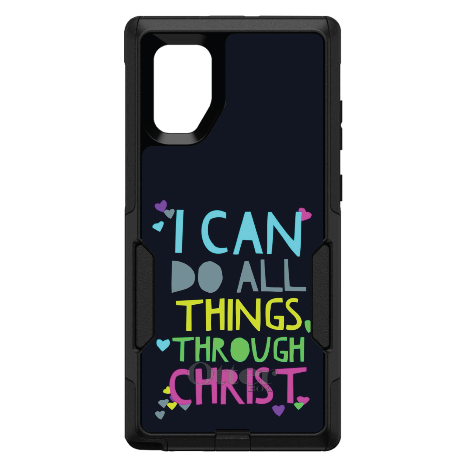 OtterBox Commuter para Galaxy Note (elige modelo) haz todas las cosas a través de Cristo - Imagen 14 de 15
