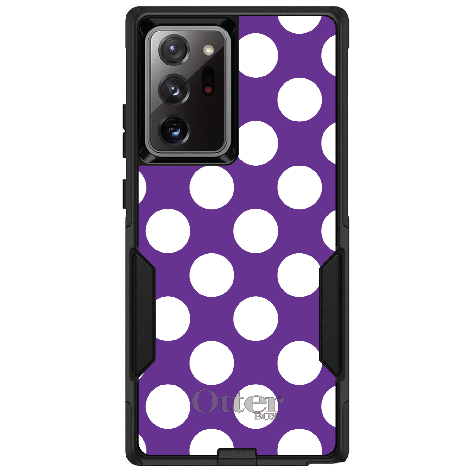 Lunares blancos y púrpuras OtterBox Commuter para Galaxy Note (elige modelo) - Imagen 15 de 15