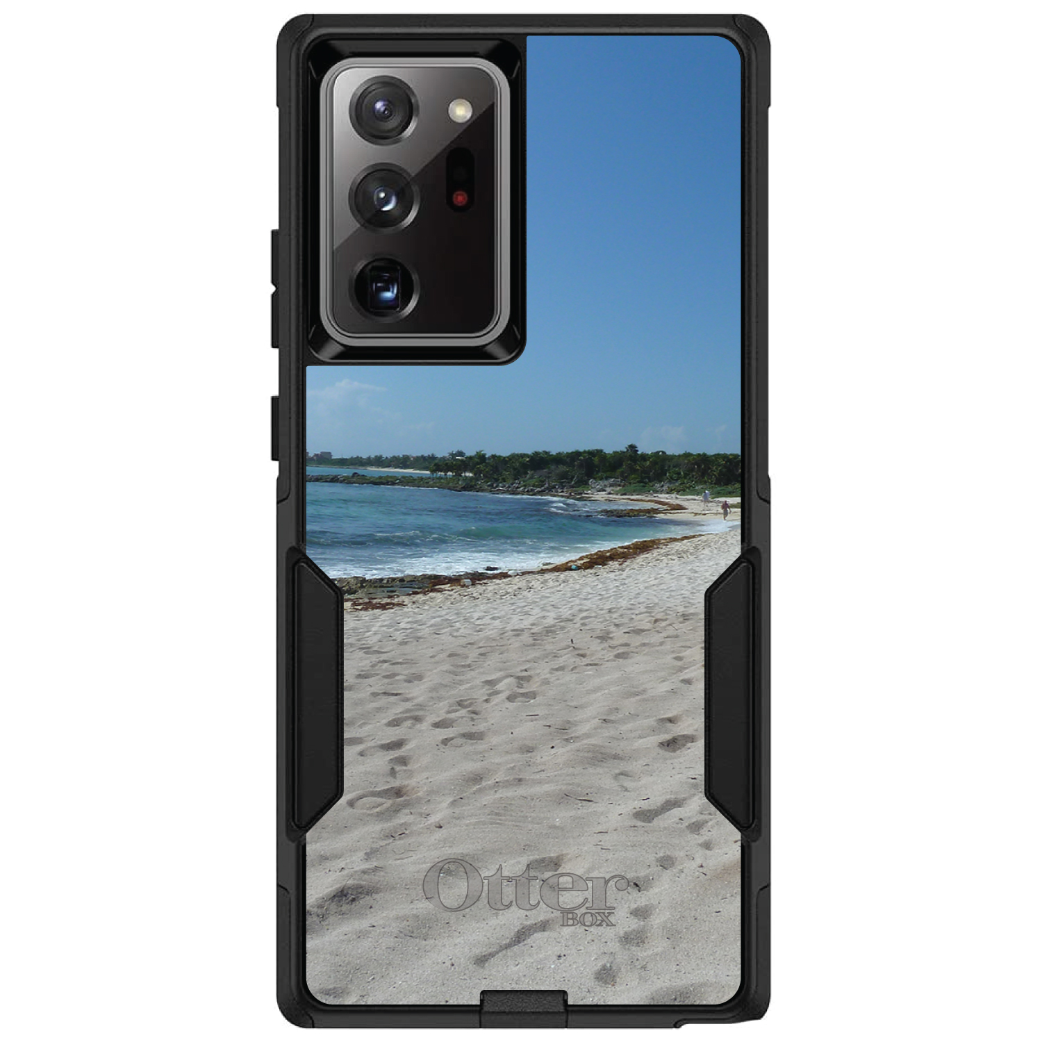 OtterBox Commuter para Galaxy Note (elige modelo) escena de playa Akumal México - Imagen 15 de 15