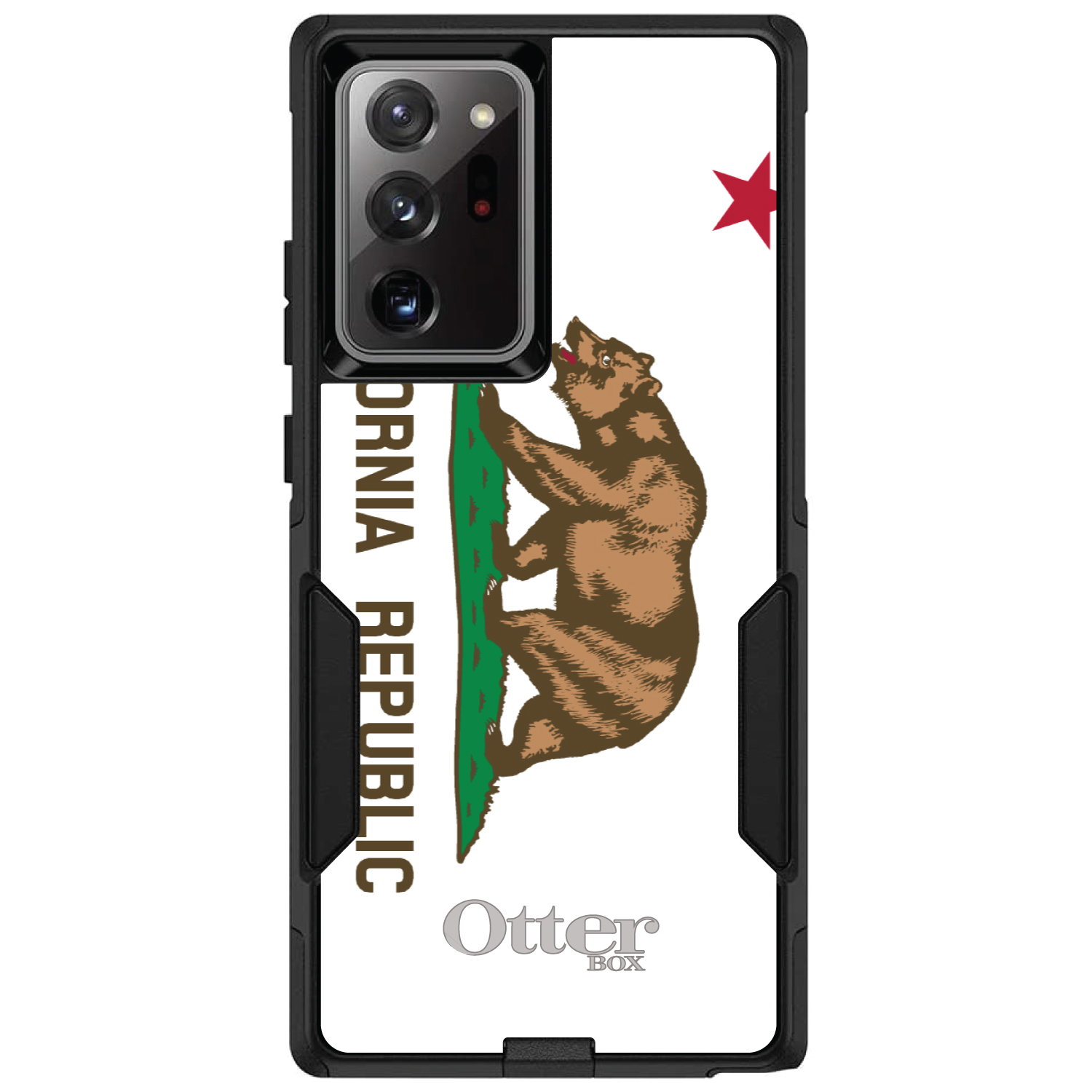 OtterBox Commuter para Galaxy Note (Elegir modelo)Bandera del estado de California - Imagen 15 de 15