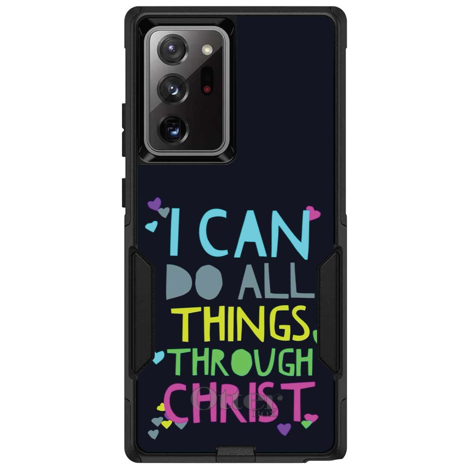 OtterBox Commuter para Galaxy Note (elige modelo) haz todas las cosas a través de Cristo - Imagen 15 de 15