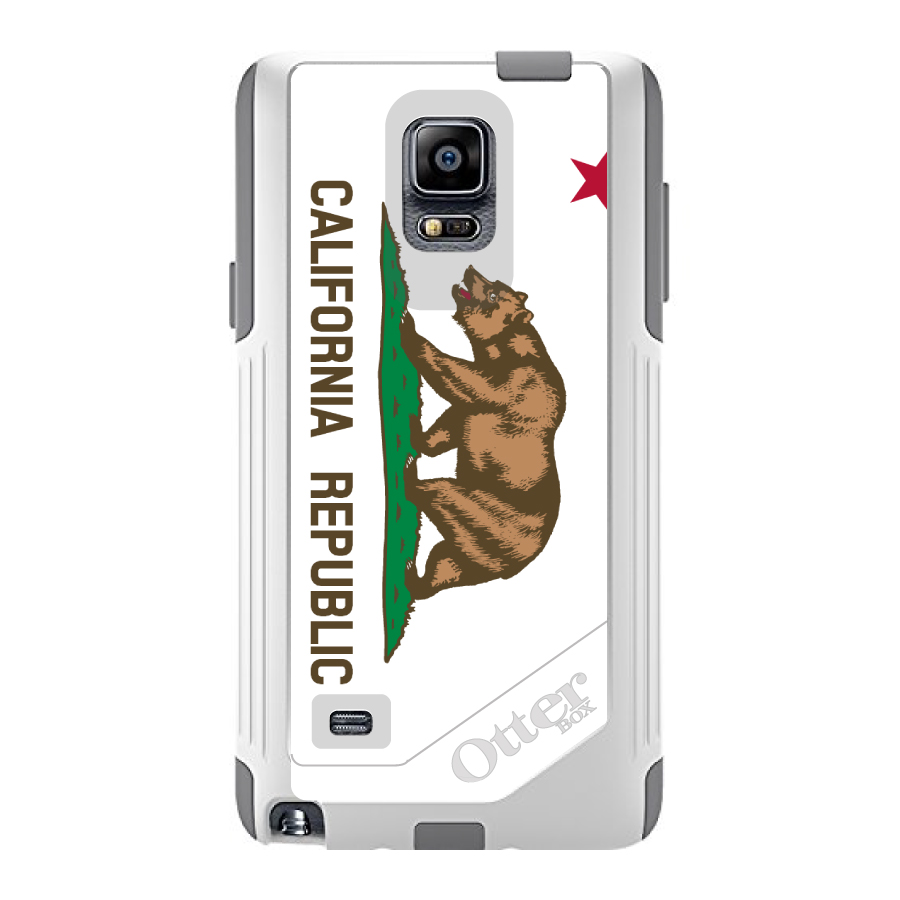 OtterBox Commuter para Galaxy Note (Elegir modelo)Bandera del estado de California - Imagen 2 de 15