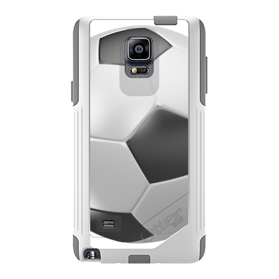 OtterBox Commuter for Galaxy Note(Choose Model)Soccer Ball 3D - Picture 2 of 15