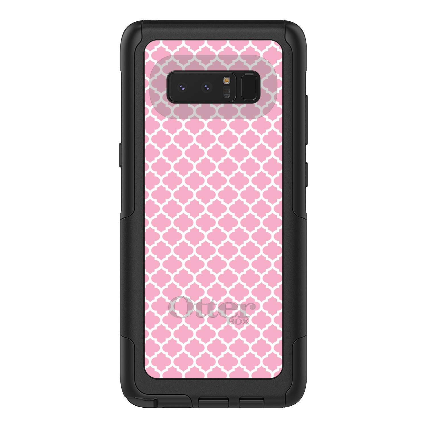 OtterBox Commuter for Galaxy Note(Choose Model)Pink White Moroccan Lattice - Picture 7 of 15