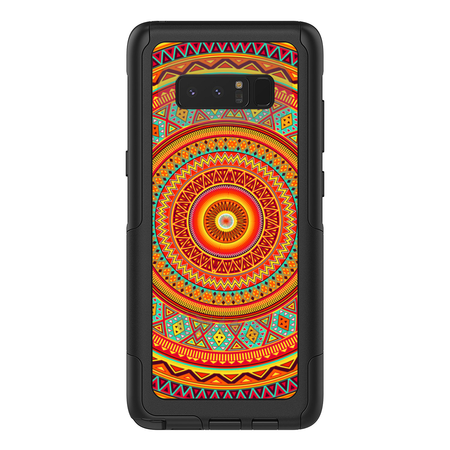 OtterBox Commuter para Galaxy Note (elige modelo) amarillo azulado naranja tribal - Imagen 7 de 15