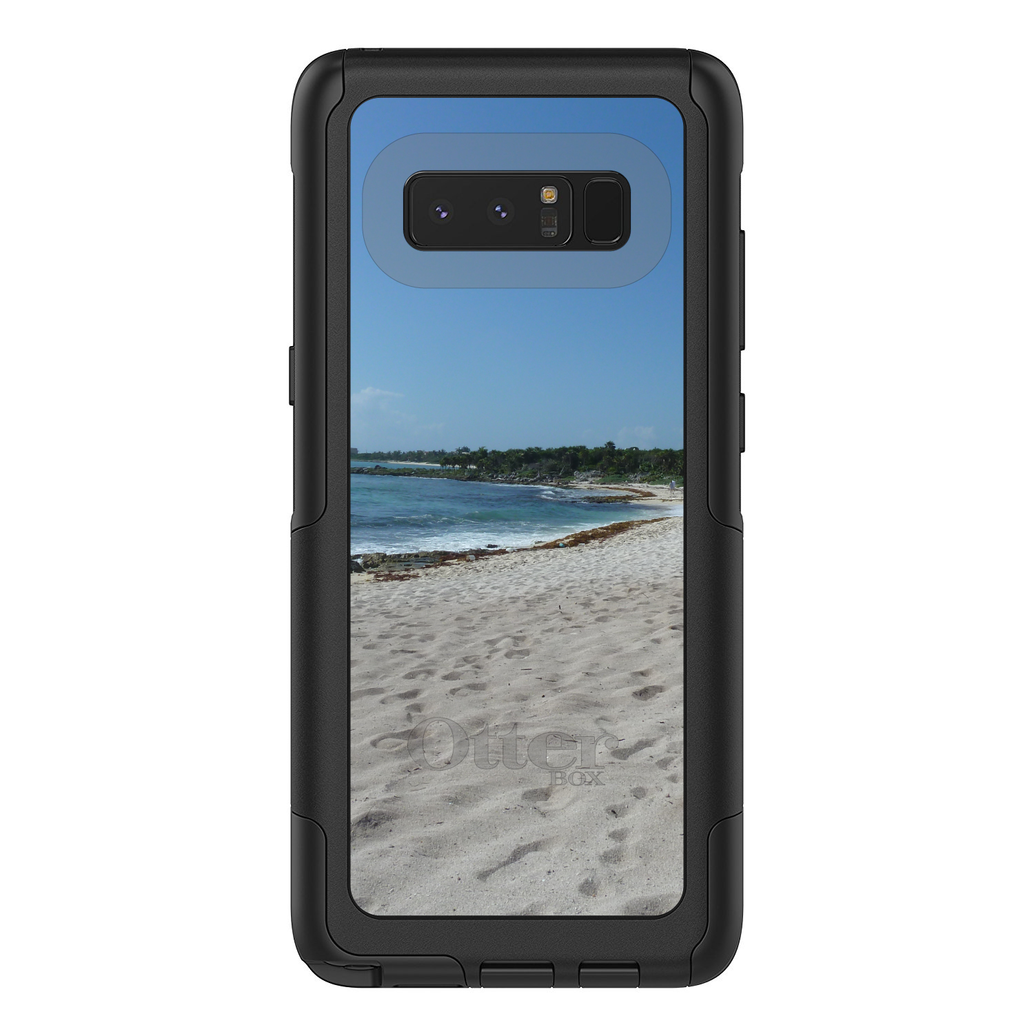 OtterBox Commuter para Galaxy Note (elige modelo) escena de playa Akumal México - Imagen 7 de 15